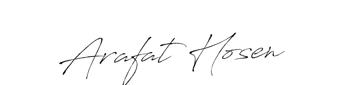 if you are searching for the best signature style for your name Arafat Hosen. so please give up your signature search. here we have designed multiple signature styles  using Antro_Vectra. Arafat Hosen signature style 6 images and pictures png
