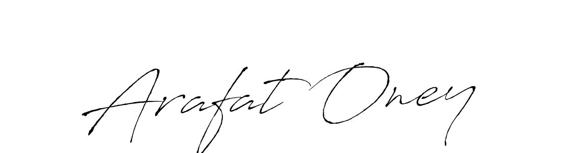 Create a beautiful signature design for name Arafat Oney. With this signature (Antro_Vectra) fonts, you can make a handwritten signature for free. Arafat Oney signature style 6 images and pictures png