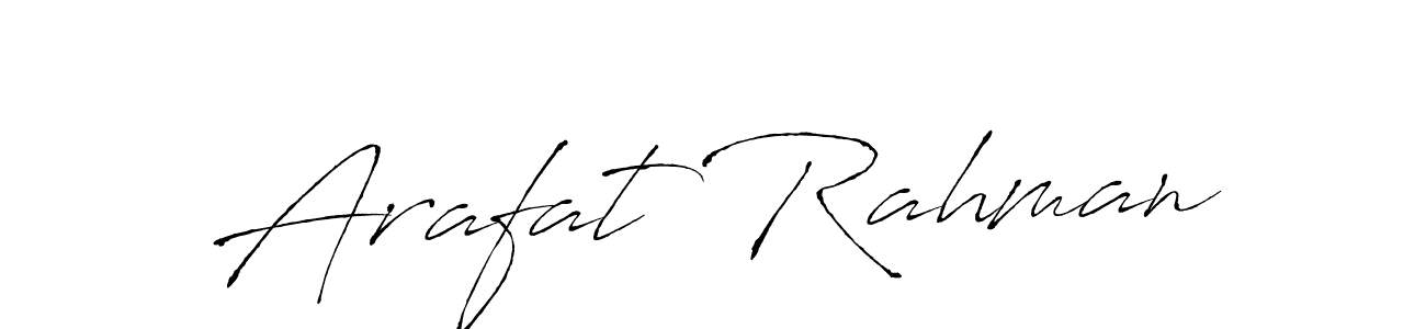 Use a signature maker to create a handwritten signature online. With this signature software, you can design (Antro_Vectra) your own signature for name Arafat Rahman. Arafat Rahman signature style 6 images and pictures png