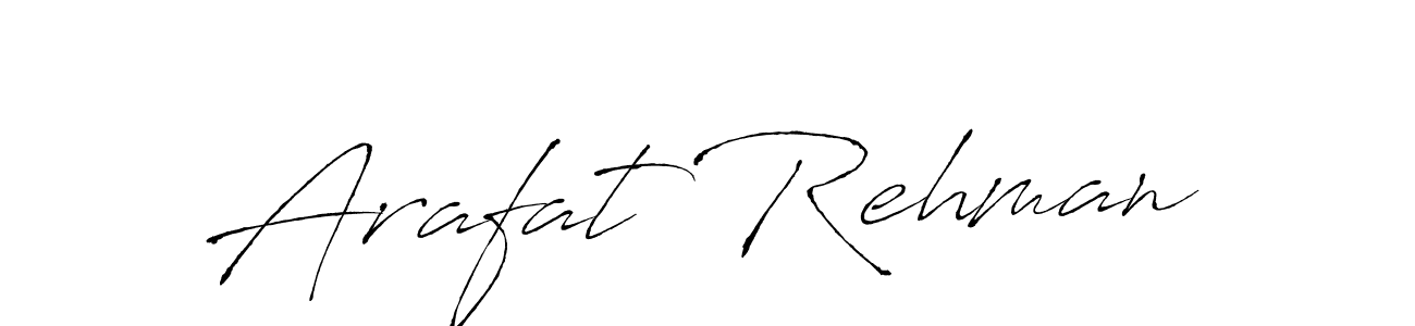 Antro_Vectra is a professional signature style that is perfect for those who want to add a touch of class to their signature. It is also a great choice for those who want to make their signature more unique. Get Arafat Rehman name to fancy signature for free. Arafat Rehman signature style 6 images and pictures png