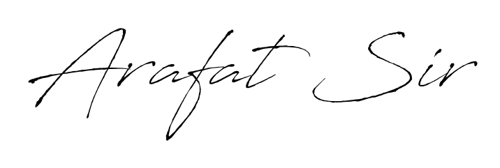 You can use this online signature creator to create a handwritten signature for the name Arafat Sir. This is the best online autograph maker. Arafat Sir signature style 6 images and pictures png