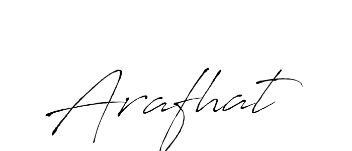 The best way (Antro_Vectra) to make a short signature is to pick only two or three words in your name. The name Arafhat include a total of six letters. For converting this name. Arafhat signature style 6 images and pictures png