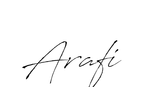 How to make Arafi signature? Antro_Vectra is a professional autograph style. Create handwritten signature for Arafi name. Arafi signature style 6 images and pictures png