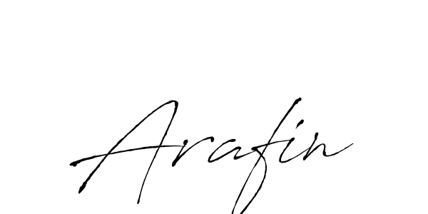 Arafin stylish signature style. Best Handwritten Sign (Antro_Vectra) for my name. Handwritten Signature Collection Ideas for my name Arafin. Arafin signature style 6 images and pictures png