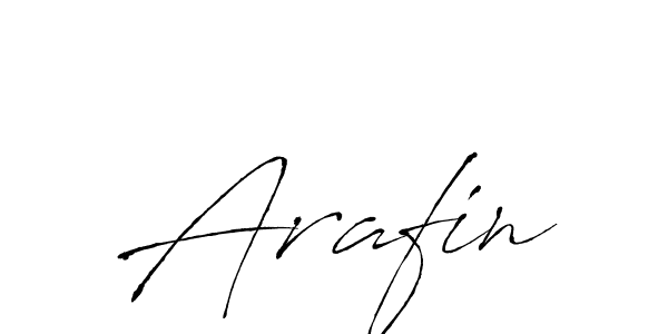 Arafin stylish signature style. Best Handwritten Sign (Antro_Vectra) for my name. Handwritten Signature Collection Ideas for my name Arafin. Arafin signature style 6 images and pictures png