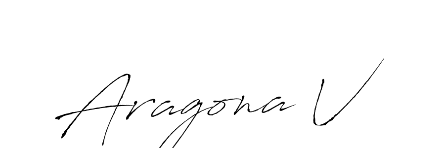 It looks lik you need a new signature style for name Aragona V. Design unique handwritten (Antro_Vectra) signature with our free signature maker in just a few clicks. Aragona V signature style 6 images and pictures png