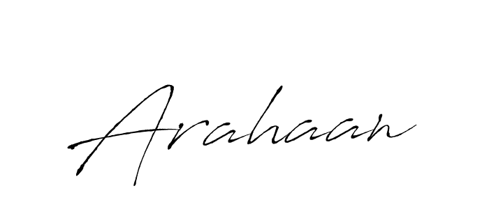How to make Arahaan name signature. Use Antro_Vectra style for creating short signs online. This is the latest handwritten sign. Arahaan signature style 6 images and pictures png
