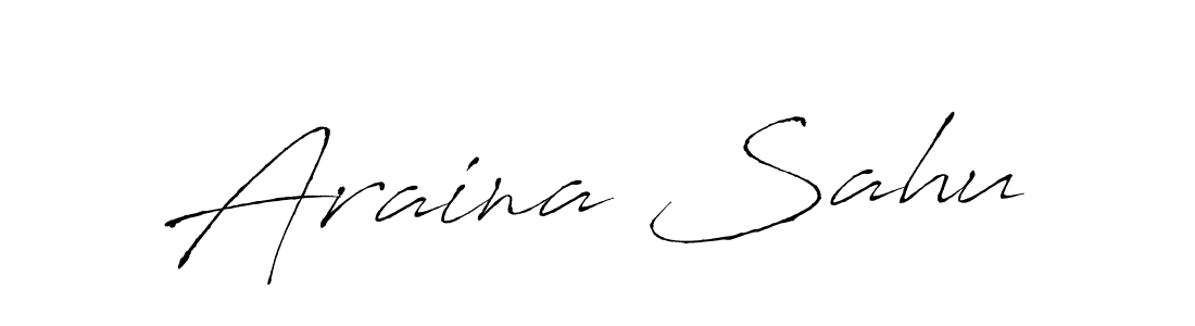 You can use this online signature creator to create a handwritten signature for the name Araina Sahu. This is the best online autograph maker. Araina Sahu signature style 6 images and pictures png