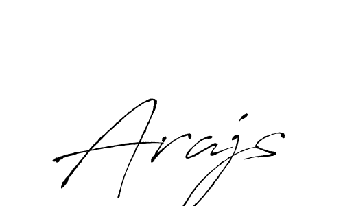 Create a beautiful signature design for name Arajs. With this signature (Antro_Vectra) fonts, you can make a handwritten signature for free. Arajs signature style 6 images and pictures png
