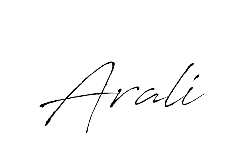 You should practise on your own different ways (Antro_Vectra) to write your name (Arali) in signature. don't let someone else do it for you. Arali signature style 6 images and pictures png