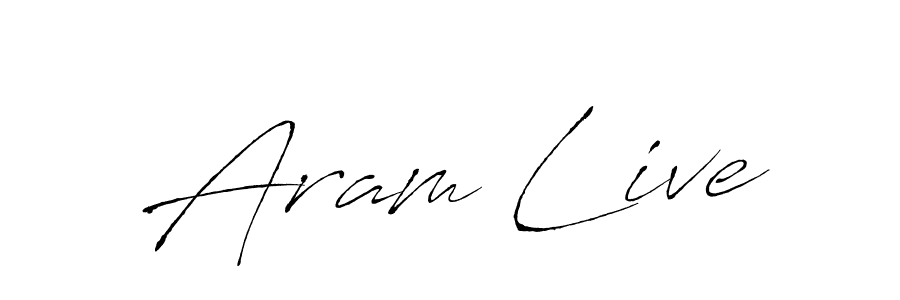 if you are searching for the best signature style for your name Aram Live. so please give up your signature search. here we have designed multiple signature styles  using Antro_Vectra. Aram Live signature style 6 images and pictures png