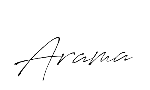 Use a signature maker to create a handwritten signature online. With this signature software, you can design (Antro_Vectra) your own signature for name Arama. Arama signature style 6 images and pictures png