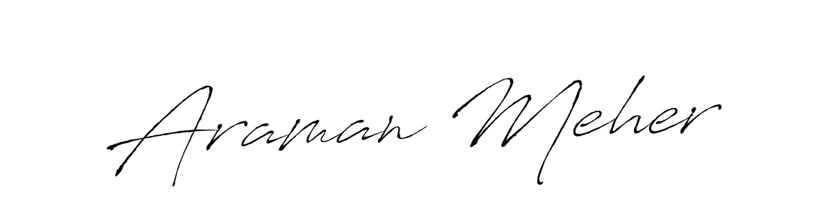 You can use this online signature creator to create a handwritten signature for the name Araman Meher. This is the best online autograph maker. Araman Meher signature style 6 images and pictures png