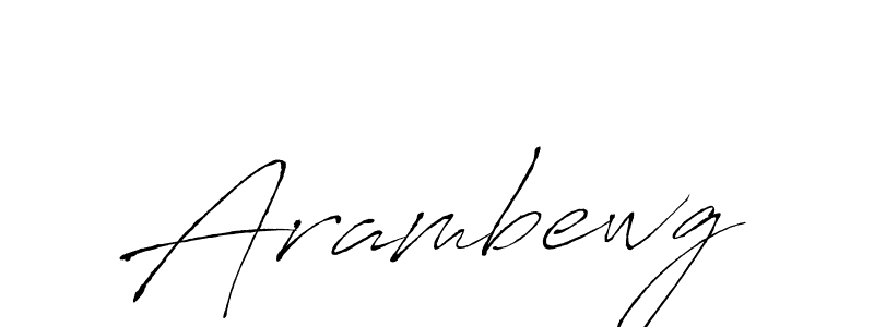 Create a beautiful signature design for name Arambewg. With this signature (Antro_Vectra) fonts, you can make a handwritten signature for free. Arambewg signature style 6 images and pictures png