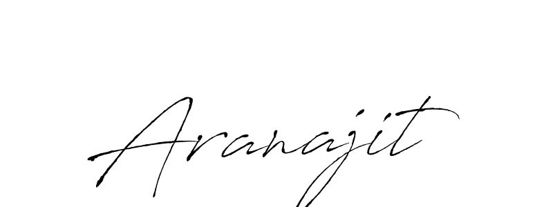 How to make Aranajit name signature. Use Antro_Vectra style for creating short signs online. This is the latest handwritten sign. Aranajit signature style 6 images and pictures png
