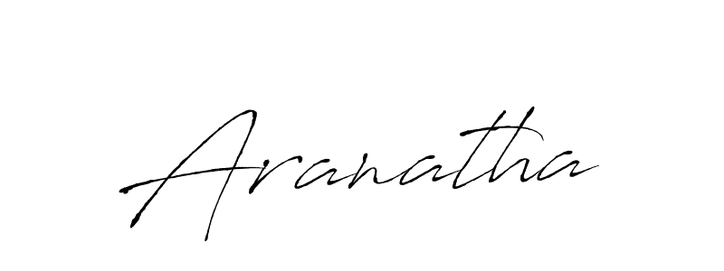 Design your own signature with our free online signature maker. With this signature software, you can create a handwritten (Antro_Vectra) signature for name Aranatha. Aranatha signature style 6 images and pictures png