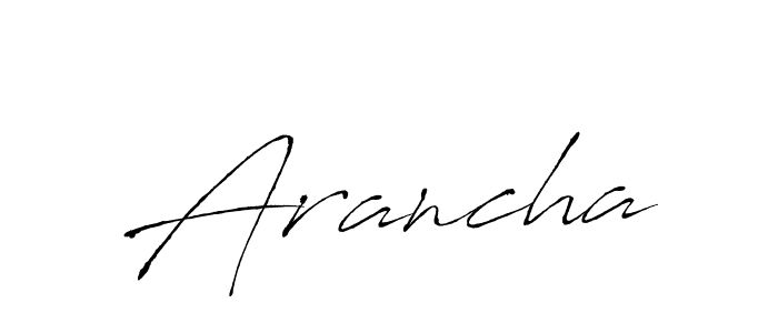 How to make Arancha name signature. Use Antro_Vectra style for creating short signs online. This is the latest handwritten sign. Arancha signature style 6 images and pictures png