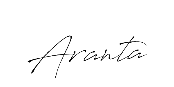 How to make Aranta signature? Antro_Vectra is a professional autograph style. Create handwritten signature for Aranta name. Aranta signature style 6 images and pictures png