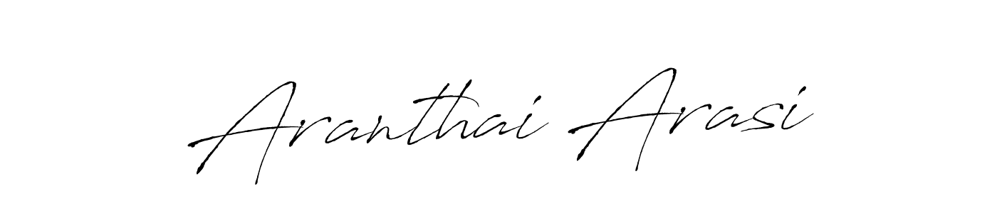 You should practise on your own different ways (Antro_Vectra) to write your name (Aranthai Arasi) in signature. don't let someone else do it for you. Aranthai Arasi signature style 6 images and pictures png
