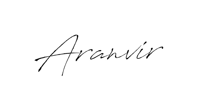 Use a signature maker to create a handwritten signature online. With this signature software, you can design (Antro_Vectra) your own signature for name Aranvir. Aranvir signature style 6 images and pictures png