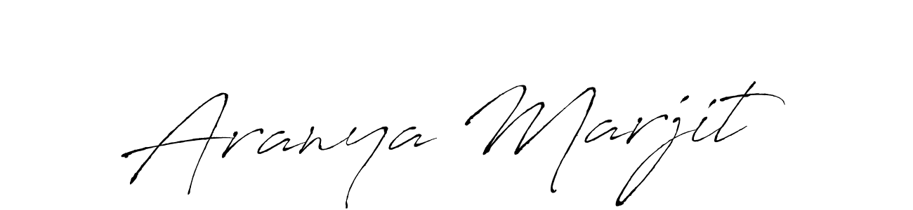 Use a signature maker to create a handwritten signature online. With this signature software, you can design (Antro_Vectra) your own signature for name Aranya Marjit. Aranya Marjit signature style 6 images and pictures png