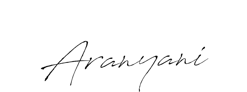 You should practise on your own different ways (Antro_Vectra) to write your name (Aranyani) in signature. don't let someone else do it for you. Aranyani signature style 6 images and pictures png