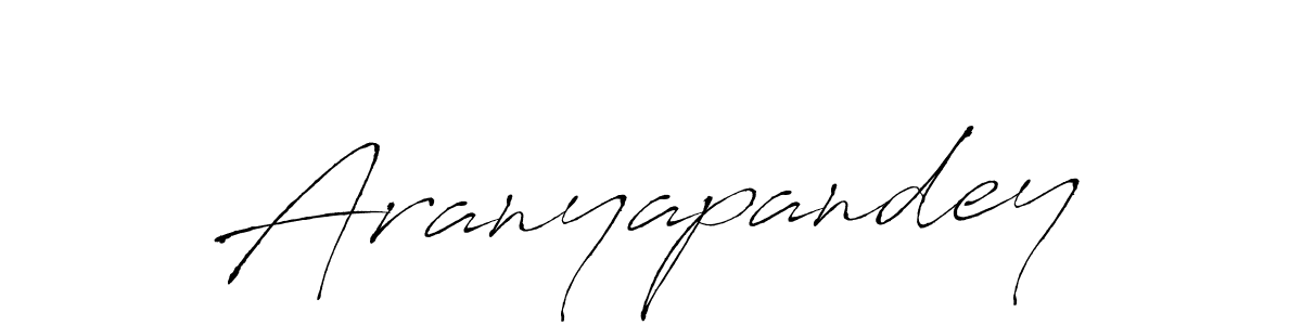 Aranyapandey stylish signature style. Best Handwritten Sign (Antro_Vectra) for my name. Handwritten Signature Collection Ideas for my name Aranyapandey. Aranyapandey signature style 6 images and pictures png