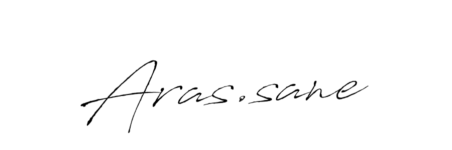 Design your own signature with our free online signature maker. With this signature software, you can create a handwritten (Antro_Vectra) signature for name Aras.sane. Aras.sane signature style 6 images and pictures png