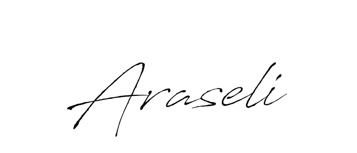 Create a beautiful signature design for name Araseli. With this signature (Antro_Vectra) fonts, you can make a handwritten signature for free. Araseli signature style 6 images and pictures png