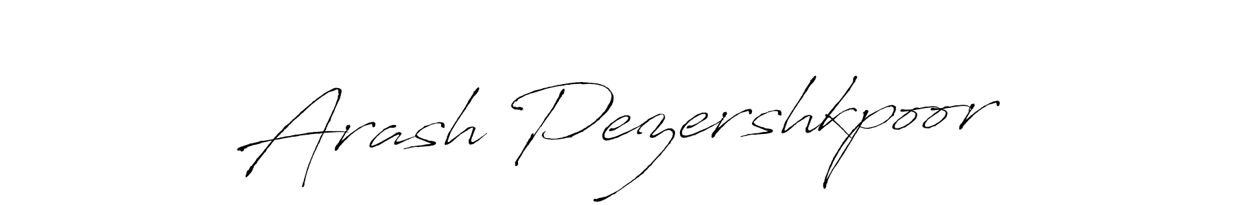 The best way (Antro_Vectra) to make a short signature is to pick only two or three words in your name. The name Arash Pezershkpoor include a total of six letters. For converting this name. Arash Pezershkpoor signature style 6 images and pictures png