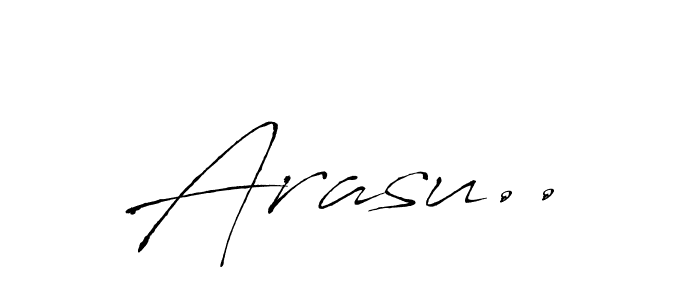 You should practise on your own different ways (Antro_Vectra) to write your name (Arasu..) in signature. don't let someone else do it for you. Arasu.. signature style 6 images and pictures png