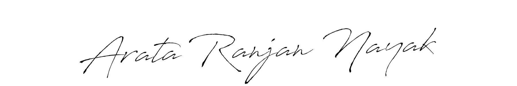 Design your own signature with our free online signature maker. With this signature software, you can create a handwritten (Antro_Vectra) signature for name Arata Ranjan Nayak. Arata Ranjan Nayak signature style 6 images and pictures png