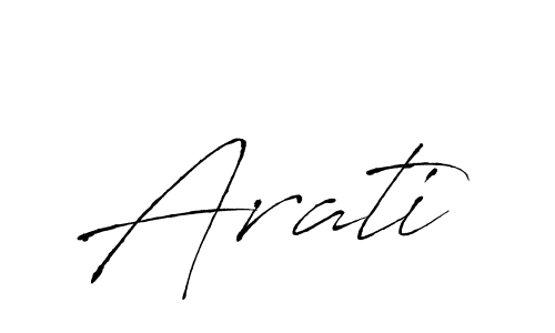 Make a beautiful signature design for name Arati. Use this online signature maker to create a handwritten signature for free. Arati signature style 6 images and pictures png