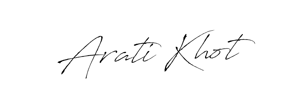 Check out images of Autograph of Arati Khot name. Actor Arati Khot Signature Style. Antro_Vectra is a professional sign style online. Arati Khot signature style 6 images and pictures png