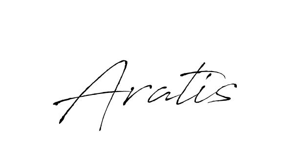 Aratis stylish signature style. Best Handwritten Sign (Antro_Vectra) for my name. Handwritten Signature Collection Ideas for my name Aratis. Aratis signature style 6 images and pictures png