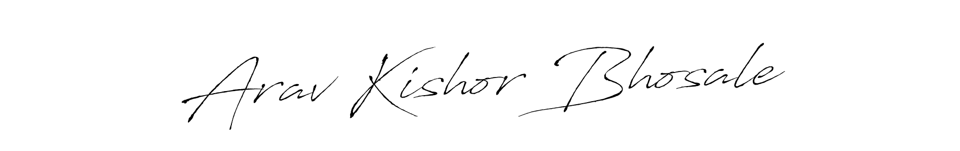 The best way (Antro_Vectra) to make a short signature is to pick only two or three words in your name. The name Arav Kishor Bhosale include a total of six letters. For converting this name. Arav Kishor Bhosale signature style 6 images and pictures png