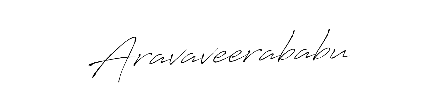 Make a beautiful signature design for name Aravaveerababu. With this signature (Antro_Vectra) style, you can create a handwritten signature for free. Aravaveerababu signature style 6 images and pictures png