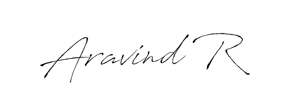 The best way (Antro_Vectra) to make a short signature is to pick only two or three words in your name. The name Aravind R include a total of six letters. For converting this name. Aravind R signature style 6 images and pictures png