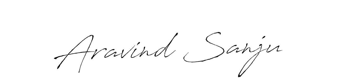 Use a signature maker to create a handwritten signature online. With this signature software, you can design (Antro_Vectra) your own signature for name Aravind Sanju. Aravind Sanju signature style 6 images and pictures png