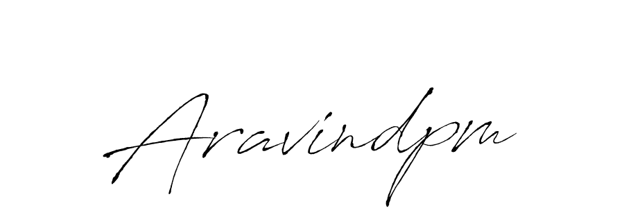 How to make Aravindpm signature? Antro_Vectra is a professional autograph style. Create handwritten signature for Aravindpm name. Aravindpm signature style 6 images and pictures png