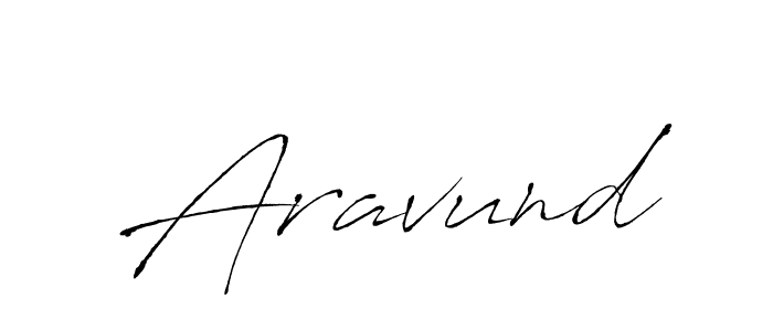 How to make Aravund name signature. Use Antro_Vectra style for creating short signs online. This is the latest handwritten sign. Aravund signature style 6 images and pictures png
