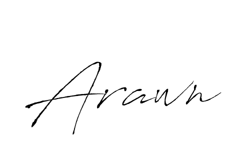 Also we have Arawn name is the best signature style. Create professional handwritten signature collection using Antro_Vectra autograph style. Arawn signature style 6 images and pictures png