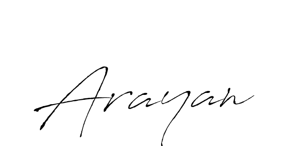 How to make Arayan signature? Antro_Vectra is a professional autograph style. Create handwritten signature for Arayan name. Arayan signature style 6 images and pictures png