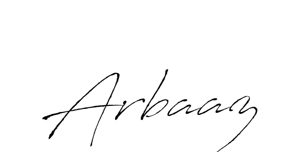 Use a signature maker to create a handwritten signature online. With this signature software, you can design (Antro_Vectra) your own signature for name Arbaaz. Arbaaz signature style 6 images and pictures png