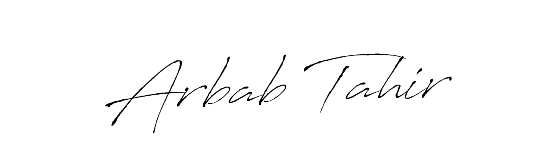 Antro_Vectra is a professional signature style that is perfect for those who want to add a touch of class to their signature. It is also a great choice for those who want to make their signature more unique. Get Arbab Tahir name to fancy signature for free. Arbab Tahir signature style 6 images and pictures png