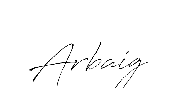 Arbaig stylish signature style. Best Handwritten Sign (Antro_Vectra) for my name. Handwritten Signature Collection Ideas for my name Arbaig. Arbaig signature style 6 images and pictures png