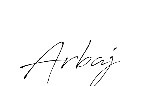 Also we have Arbaj name is the best signature style. Create professional handwritten signature collection using Antro_Vectra autograph style. Arbaj signature style 6 images and pictures png