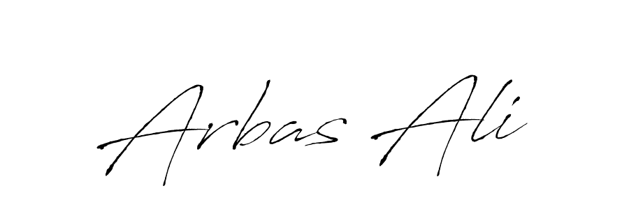 Arbas Ali stylish signature style. Best Handwritten Sign (Antro_Vectra) for my name. Handwritten Signature Collection Ideas for my name Arbas Ali. Arbas Ali signature style 6 images and pictures png