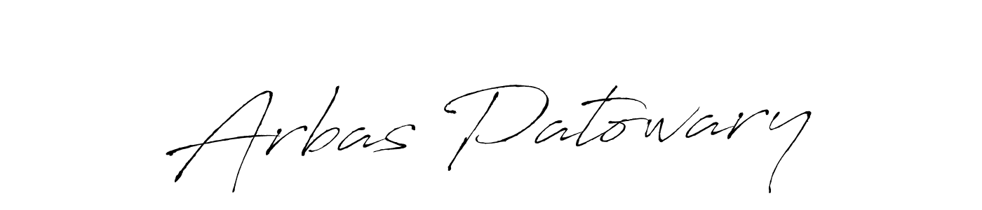 Also we have Arbas Patowary name is the best signature style. Create professional handwritten signature collection using Antro_Vectra autograph style. Arbas Patowary signature style 6 images and pictures png