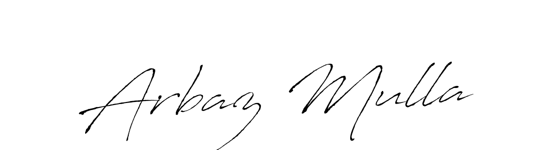 Similarly Antro_Vectra is the best handwritten signature design. Signature creator online .You can use it as an online autograph creator for name Arbaz Mulla. Arbaz Mulla signature style 6 images and pictures png
